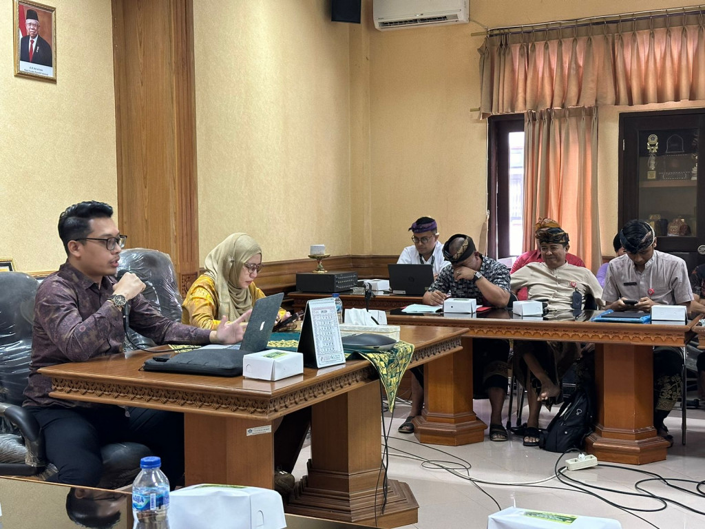 FGD Penjaringan Input uji coba  Aplikasi SISKEUDES Link Desa Percontohan di Kabupaten Badung