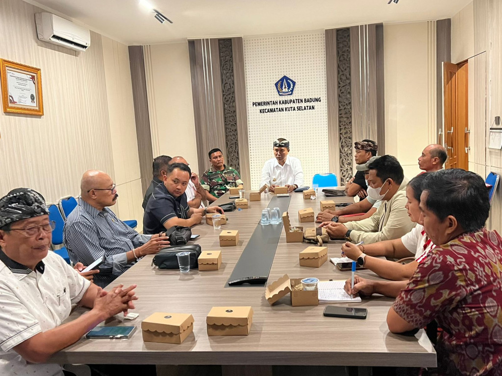 Rapat Koordinasi berkala dengan Anggota DPRD Kabupaten Badung Dapil Kuta Selatan,  Muspika dan perbekel/Lurah Se Kecamatan Kuta Selatan