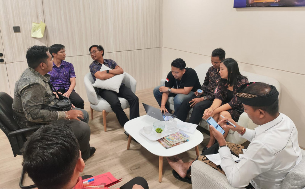 Koordinasi Pendaftaran HAKI Inovasi berdampak Kecamatan Kuta Selatan