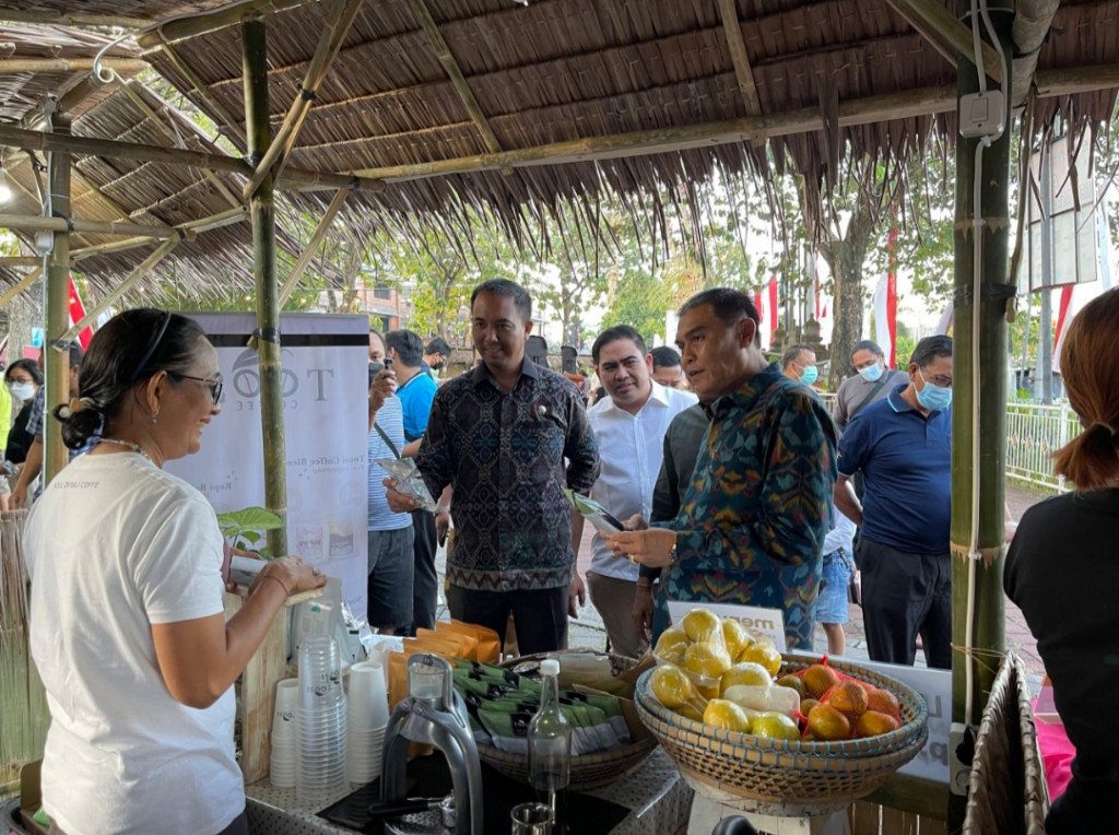 Kecamatan Kuta Selatan Bersinergi Dengan Karang Taruna Kecamatan Kuta Selatan dan PLN Peduli Dukung Penuh UMKM Melalui Pembukaan Kuta Selatan UKRAF (UMKM Rangers Festival) Tahun 2022