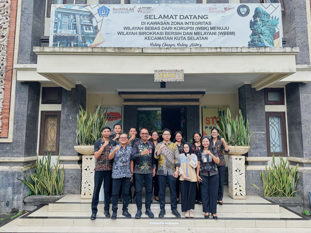 Verifikasi Lapangan oleh Tim dari Kementerian PAN RB terkait Zona Integritas Wilayah Birokrasi Bersih dan Melayani (WBBM)