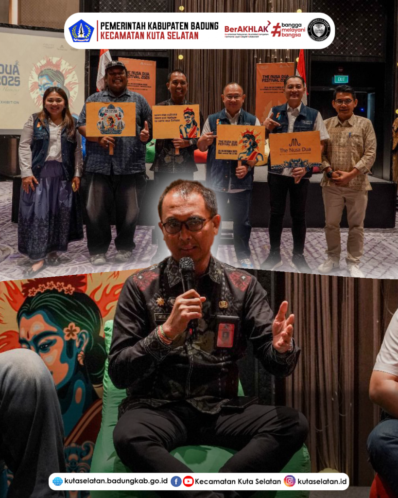 Camat Kuta Selatan sebagai Narasumber The Return of Beauty Harmony  The Nusa Dua