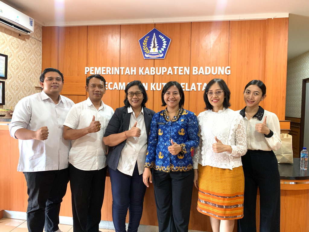 Kecamatan Kuta Selatan menerima audiensi dari Ketua Prodi Fisioterapi Universitas Udayana