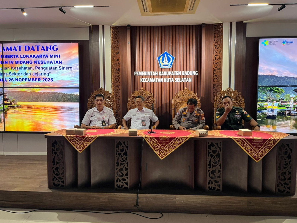 Miniloka Lintas Sektor Bidang Kesehatan Triwulan IV Kecamatan Kuta Selatan