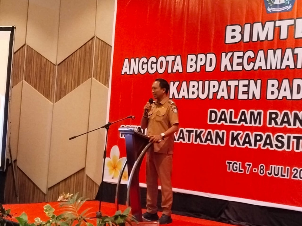 Pembukaan Bimtek BPD Kuta Selatan: Membangun Desa yang Tangguh dan Visioner