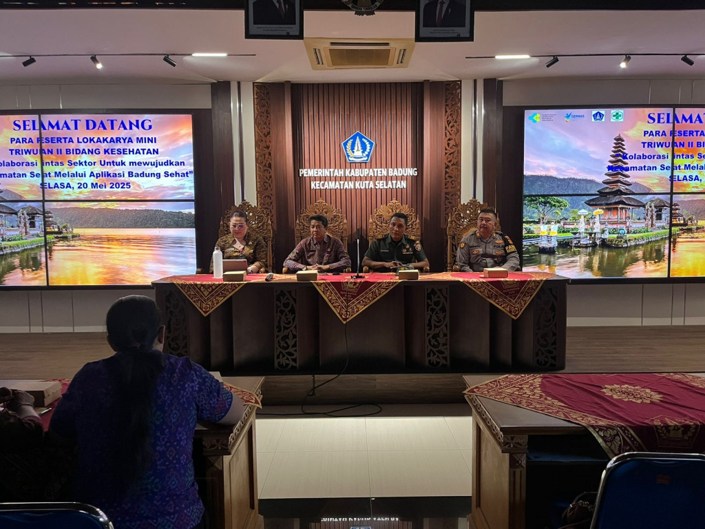 Pelaksanaan Miniloka Lintas Sektor Triwulan ke II di Kecamatan Kuta Selatan