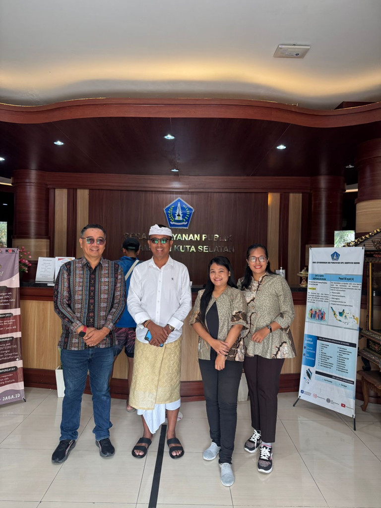 Camat Siantar Merimbun Lakukan Studi Tiru ke Kecamatan Kuta Selatan