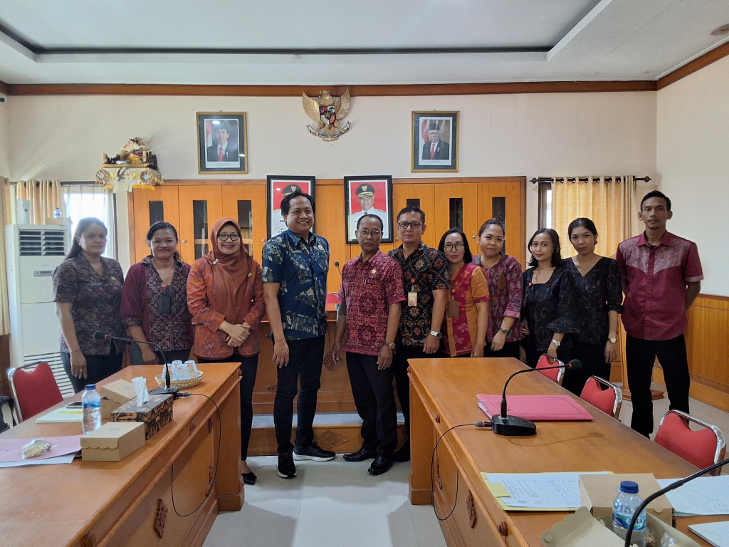 Sosialisasi dan Koordinasi  Keterbukaan Informasi Publik PPID Pemkab Badung di Perumda Pasar Dan  Pangan Mangu Giri Sedana Selasa, 20 Pebruari 2024