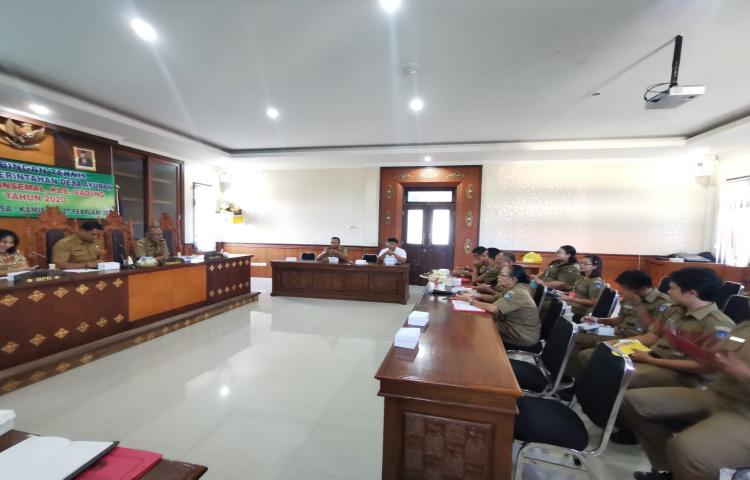 Bimtek Tata Kelola Perangkat Desa di Desa Ayunan