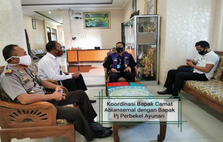 Koordinasi Persiapan Penyemprotan Desinfektan