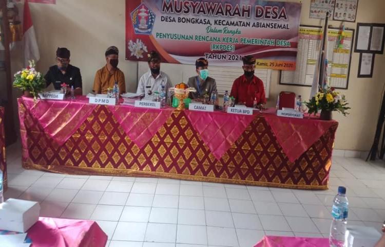 MUSDES ( Musyawarah Desa ) Desa Bongkasa