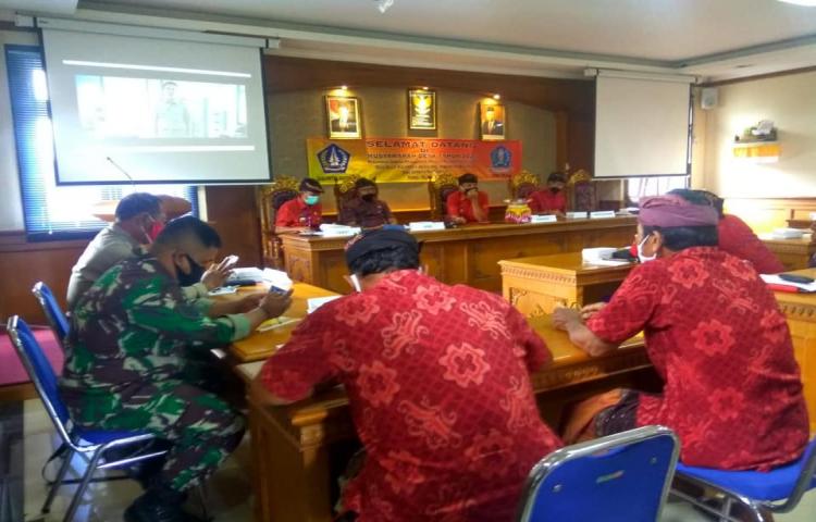 Musdes ( Musyawarah Desa ) di Desa Selat