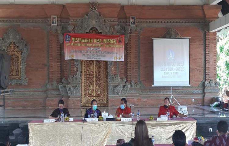 Musyawarah Desa (Musdes) Desa Sibanggede