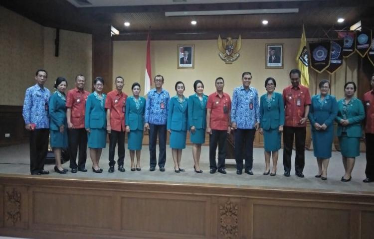 Pelantikan Ketua Tim Penggerak PKK Kecamatan se-Kabupaten Badung oleh Ibu Ketua Tim Penggerak PKK Kabupaten Badung