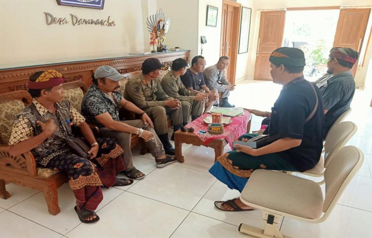 Pemantauan Wilayah di Desa Darmasaba terkait Rumah Kost yang dijadikan Remang-Remang