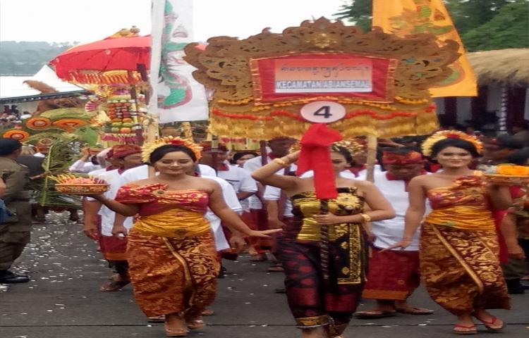 Pembukaan Festival Budaya Pertanian Tahun 2019