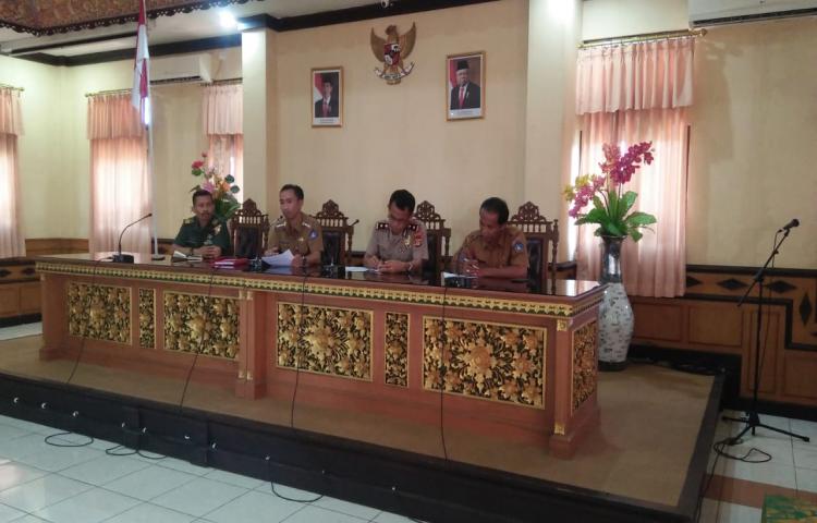 Rapat Antisipasi Keamanan dan Ketertiban Perayaan Hari Raya Nyepi Tahun Caka 1942