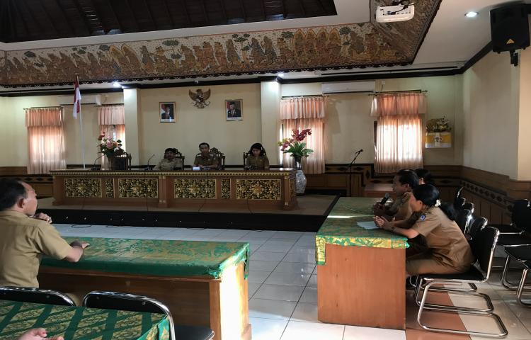 Rapat Intern Kecamatan Abiansemal