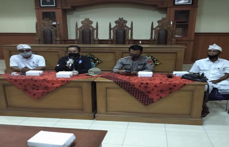 Rapat Koordinasi dan Penyamaan Persepsi Penanganan Covid-19 di Desa Jagapati
