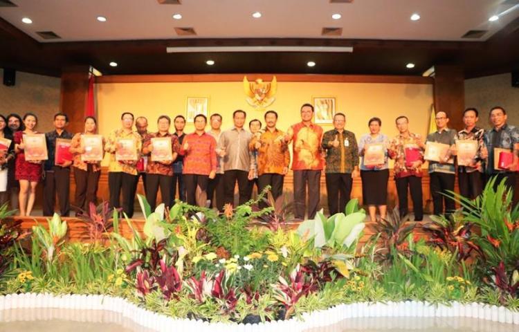 Badung Beri Penghargaan Kepada WP Terbaik se Kabupaten Badung