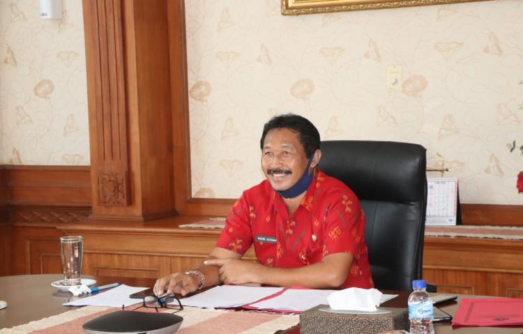 Optimalisasi Pajak Daerah, Bapenda Badung Vidcon dengan KPK RI