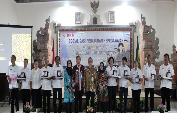 Kegiatan Sosialisasi Peraturan Bidang Kepegawaian Terkait Pengadaan ASN dan Teknis Pelaksanaanya