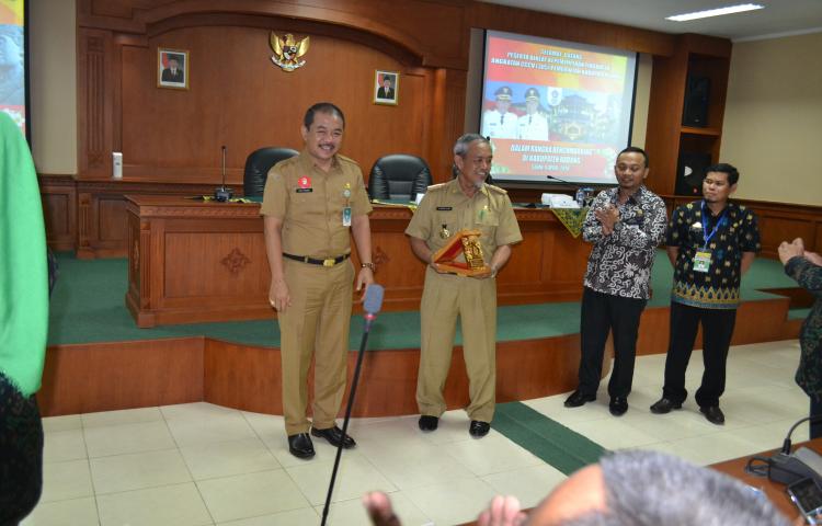 Penerimaan Peserta Benchmarking Diklat Kepemimpinan Tingkat IV Angkatan CCCV (305) Pemerintah Kabupaten Luwu Tahun 2018