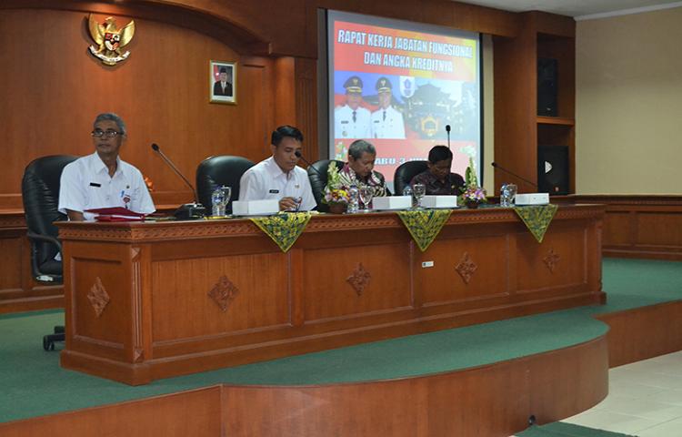 Rapat Kerja Tentang Jabatan Fungsional Tertentu dan Angka Kreditnya di Lingkungan Pemerintah Kabupaten Badung Tahun 2019