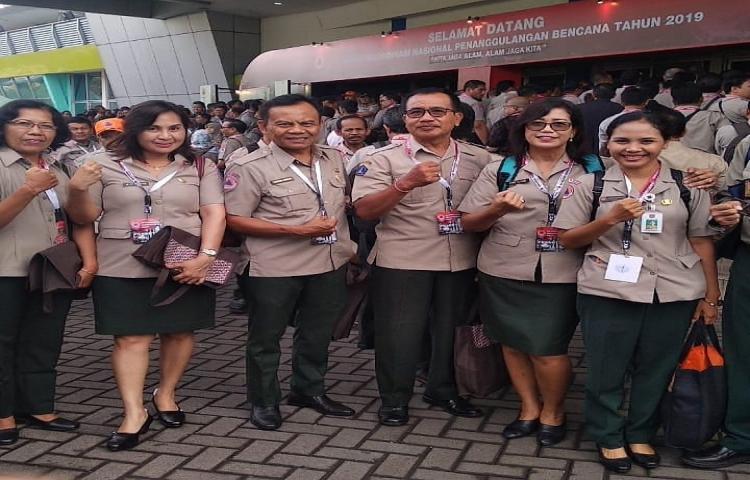BPBD Badung menghadiri Rapat Kerja Nasional (rakornas) BNPB di Jatim Expo Surabaya.