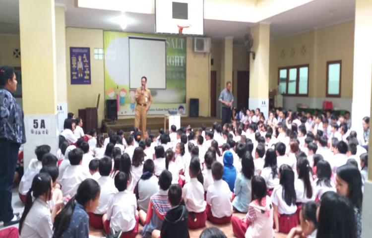 BPBD Gelar Simulasi Gempa di Sekolah dan Instansi Swasta