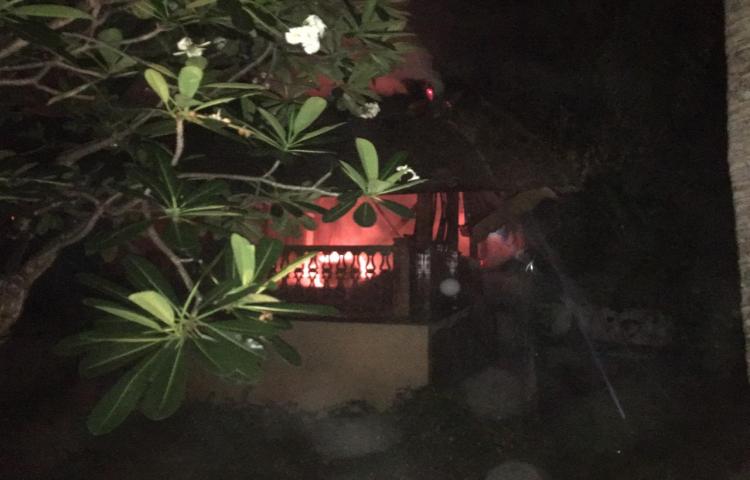 Kebakaran Hotel Tugu Bali di Jalan Pantai Batu Bolong, Banjar Canggu, Desa Canggu, Kecamatan Kuta Utara Tanggal 27 September 2020