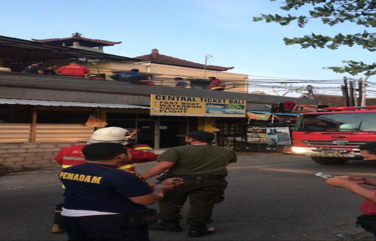 Kebakaran Kamar Kost di Jalan Tegeh Sari No. 88x, Banjar Abianbase, Kelurahan Kuta, Kecamatan Kuta Tanggal 21 April 2020