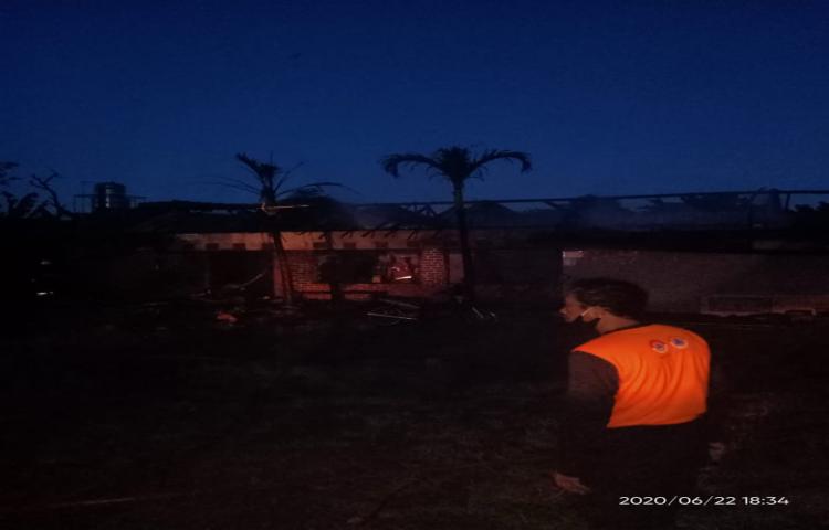 Kebakaran Kos Kosan di Jalan Padang Luwih No. 8, Banjar Untal-Untal, Desa Dalung, Kecamatan Kuta Utara Tanggal 22 Juni 2020
