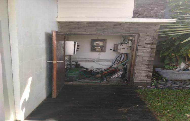 Kebakaran Panel Listrik di Jln. Braban No.102x, Banjar Taman, Kelurahan Seminyak, Kecamatan Kuta Tanggal 05 Mei 2020