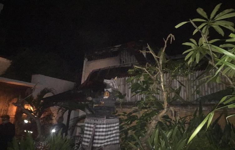 Kebakaran Penginapan di Jalan Dianapura Gang Cempaka, Lingkungan Seminyak, Kelurahan Seminyak, Kecamatan Kuta Tanggal 14 Mei 2020