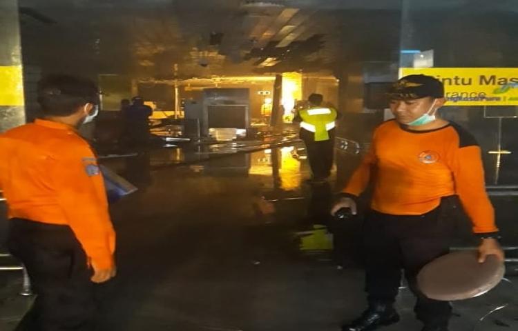 Kebakaran di Bandara I Gusti Ngurah Rai, Banjar Tuban Griya, Kelurahan Tuban,