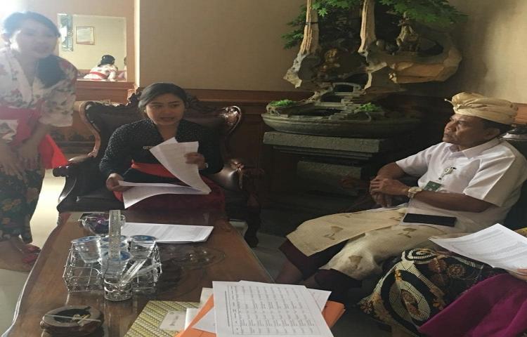 Kegiatan verifikasi bantuan sosial di Desa Pelaga dan Belok Sidan