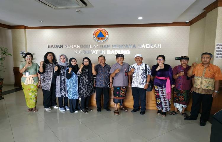Kunjungan dari BPBD kabupaten Banyuwangi