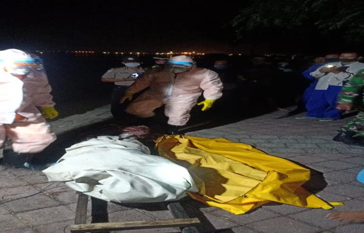 Orang Tenggelam di Pantai Barong barong, Banjar Tengkulung, Kelurahan Benoa, Kecamatan Kuta Selatan Tanggal 08 Mei 2020