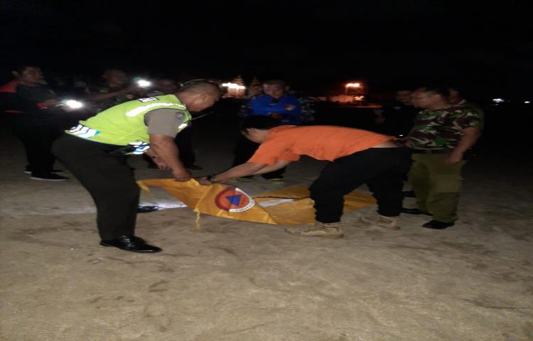 Penemuan Mayat Bayi di Pantai Melasti, Kelurahan Legian, Kecamatan Kuta Tanggal 04 Maret 2020
