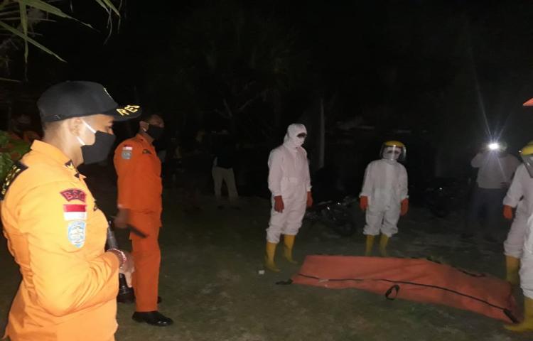 Penemuan Mayat di Pantai Villa Samabe, Banjar Sawangan, Kelurahan Benoa, Kecamatan Kuta Selatan Tanggal 02 Mei 2020