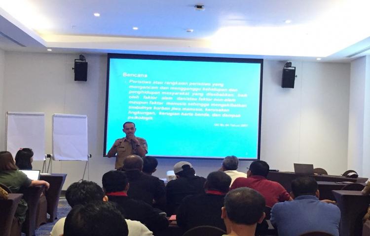 Sosialisasi dan Training Bencana di Padma Hotel Legian