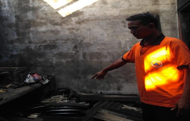 atensi pasca Kebakaran 2 Unit Dapur Br Cabe Abiansemal