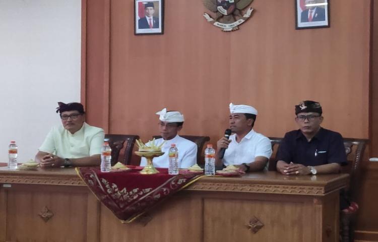 Acara pembinaan Utsawa Dharmagita di Kecamatan Kuta Utara