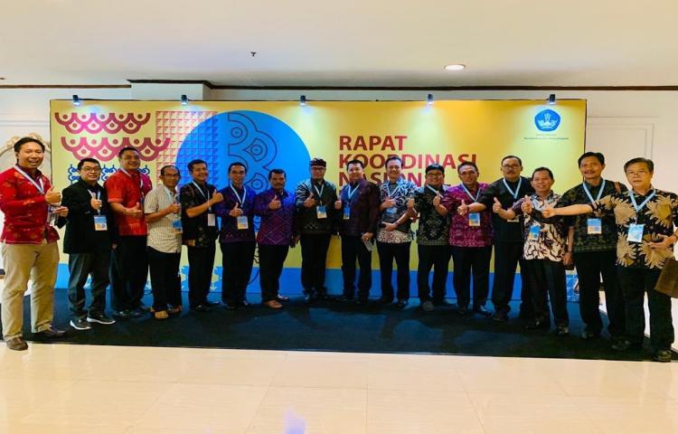 menghadiri rapat koordinasi nasional bidang kebudayaan di Jakarta tanggal 26-29 Februari 2020