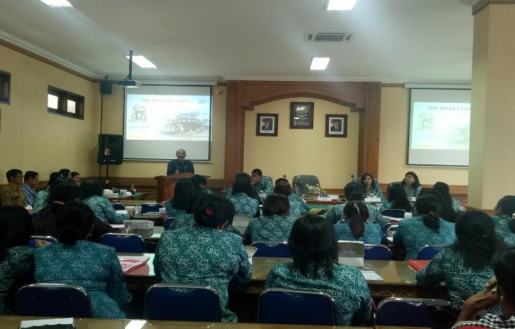 Hadiri Pembukaan Bimtek PKK, P2TP2A Turut Serta Tingkatkan Kesejahteraan Masyarakat Badung