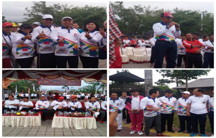Jalan Santai Acara HARGANAS XXV 2018