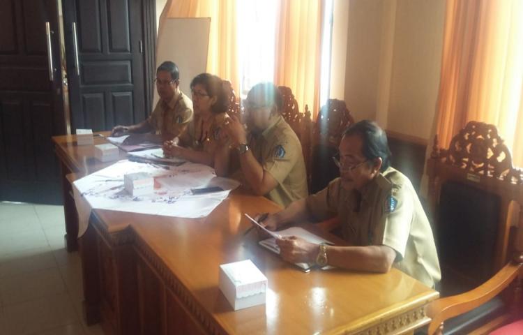 Kegiatan Monev (Monitoring & Evaluasi) DP2KBP3A di Kecamatan Petang