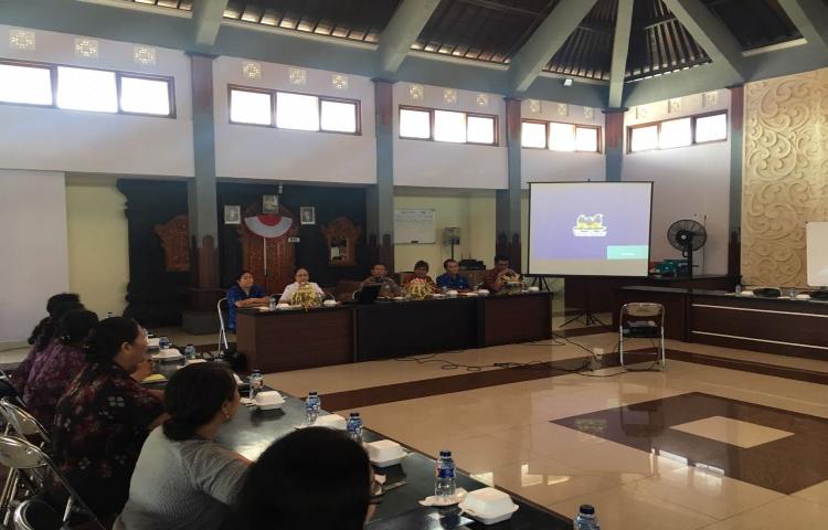 Kegiatan Pertemuan Pokja di Banjar Anyar, Kelurahan Tanjung Benoa, Kec. Kuta Selatan