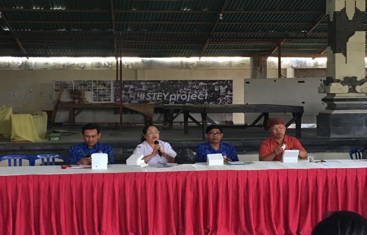 Kegiatan Pokja di Banjar Pande, Kelurahan Benoa, Kecamatan Kuta Selatan.